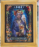The Hierophant ~ Original Painting ( Framed ) 70 x 60 cm