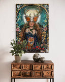 The Huntress ~ Original Painting ( 60cm x 50cm) on canvas