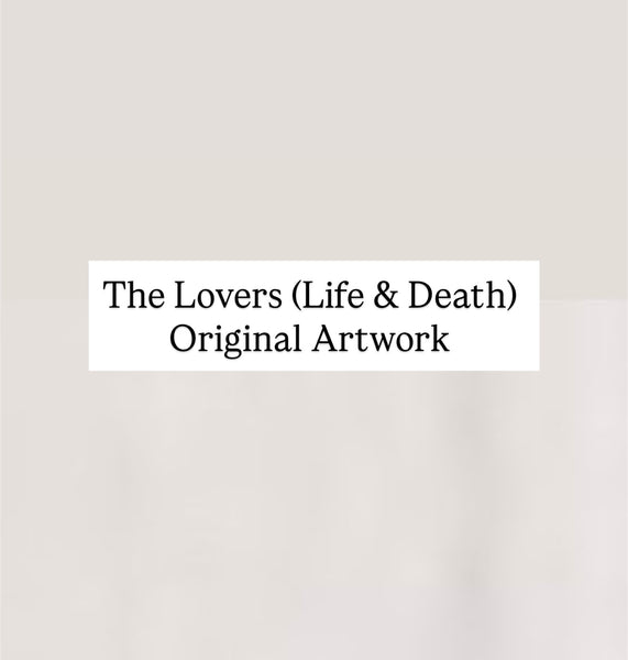 The Lovers (Life & Death) ~ Original Artwork ( framed) 70cm x 50cm