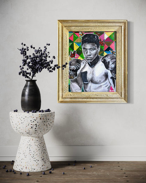 Muhammad Ali ~ Original Painting 60 x 50 cm