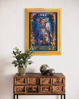 The Hierophant ~ Original Painting ( Framed ) 70 x 60 cm