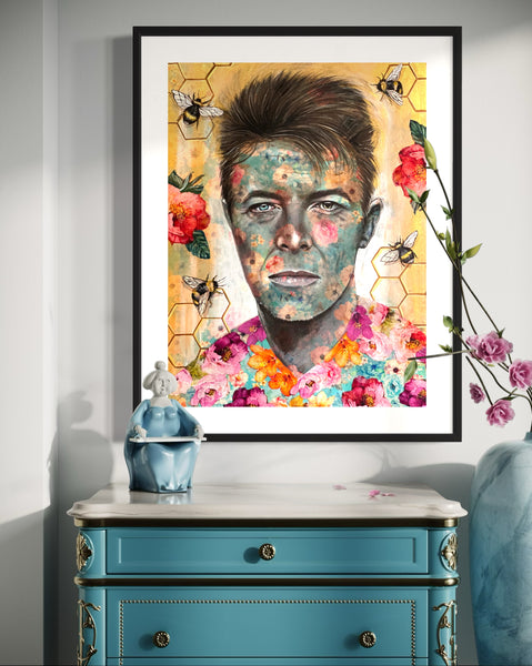 Bowie ~ Rebel, Rebel ~ Fine Art Print