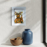 ALF — Original Mini Painting | Framed (23 x 17 cm)