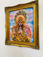 Leo Lioness Goddess~ Original Painting 66cm x 56 cm