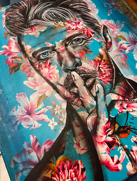 Bowie ~Original Painting 60 x 50cm