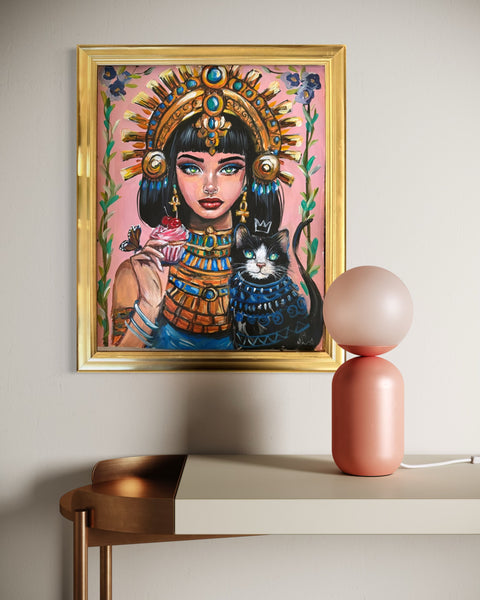 Cleopatra ~ Original Artwork 60x 50cm ( framed)