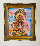Leo Lioness Goddess~ Original Painting 66cm x 56 cm