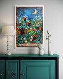 The Cocoon ~ Original Painting 60 x 50 cm **framed**