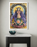 The Seer ~ Original Painting 60cm x 44cm **framed**
