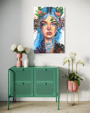 Ethereal Bloom ~ Original Artwork 90cm x 60cm