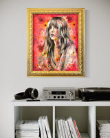 Queen Stevie ~ Original Painting 63 x 53 cm