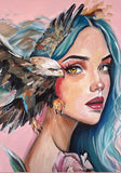 Eagle heart ~ Original Artwork 90cm x 60cm