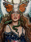 The Huntress ~ Original Painting ( 60cm x 50cm) on canvas