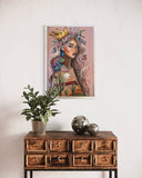 Chameleon Queen ~ Original Artwork ~ 72 x 52 cm