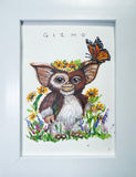 Gizmo — Original Mini Painting | Framed (23 x 17 cm)