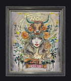 TAURUS Earth Goddess ( Framed)
