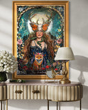 The Huntress ~ Original Painting ( 60cm x 50cm) on canvas