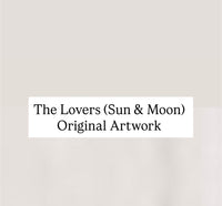 The Lovers (Sun & Moon) ~ Original Artwork ( framed) 70cm x 50cm
