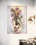 She Who Hums Beneath the Moon ~ Original Painting ( 60cm x 50cm) on canvas