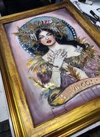 VIRGO GODDESS (The Sacred Healer)  ~ Original Painting 97cm x 67 cm