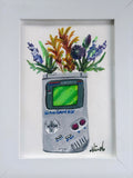 Game Boy— Original Mini Painting | Framed (23 x 17 cm)
