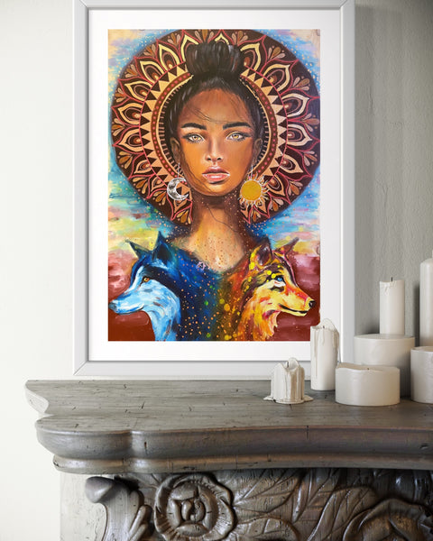 Wolf Mother~ Fine Art Prints