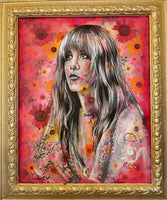 Queen Stevie ~ Original Painting 63 x 53 cm