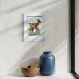 Gizmo — Original Mini Painting | Framed (23 x 17 cm)