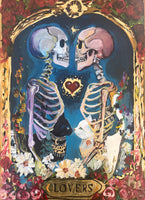 The Lovers ( Bone & Bloom)  ~ Fine Art Prints