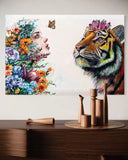 The Enchanted Tigress ~ Original Artwork ( 94 x 64 cm ) **FREE SHIPPING AUS WIDE**