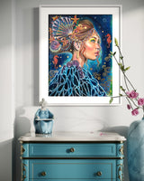 Coralia Seahorse Queen ~ Fine Art Prints