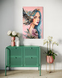 Eagle heart ~ Original Artwork 90cm x 60cm