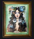 CANCER GODDESS ~ Tidal Spirit ~ Original Painting 66 x 54 cm