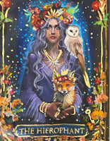 The Hierophant ~ Original Painting ( Framed ) 70 x 60 cm