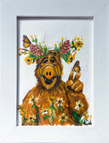 ALF — Original Mini Painting | Framed (23 x 17 cm)