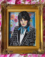 Joan Jett ~ Original Painting 50 x 42 cm