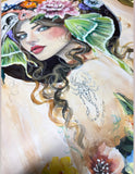 Scorpio Goddess: The Priestess of Ascension ~ Original Painting 59 x 48 cm