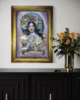 VIRGO GODDESS (The Sacred Healer)  ~ Original Painting 97cm x 67 cm