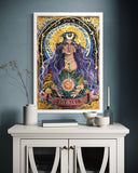 The Seer ~ Original Painting 60cm x 44cm **framed**