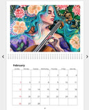 2024 Mermaids Calendar
