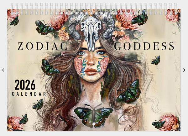 Zodiac Goddesses – 2026 Calendar