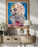 Dolly & The Dalmation  ~  Art Prints ( 50% off art prints ) (Copy)