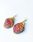 Waratah Earrings