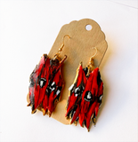 Sturt Desert Pea Earrings