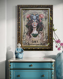 ARIES ~ Bushland Warrior Goddess Original Painting ( 86cm x 69cm Framed )