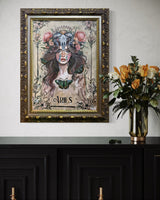 ARIES ~ Bushland Warrior Goddess Original Painting ( 86cm x 69cm Framed )