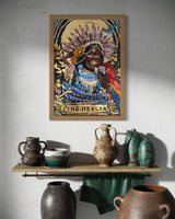 The Healer - Original Artwork ( framed) 70cm x 50cm