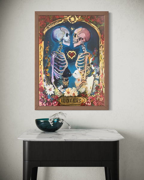 The Lovers ( Bone & Bloom)  ~ Fine Art Prints