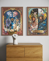 The Lovers ( Bone & Bloom)  ~ Fine Art Prints