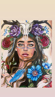 Willow ~ Earth Goddess ~ Hand Signed Art Prints